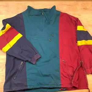 Mens vintage 90s Gap pullover anorak cotton size Large